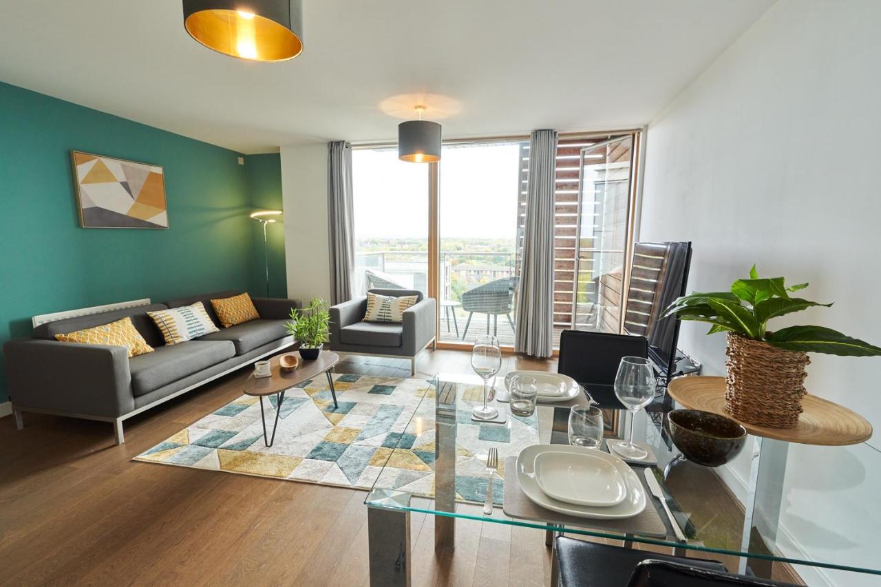 Shortstaymk Vizion Apartments, With Free Superfast Wi-Fi, Parking, Sky Sports And Movies Milton Keynes Exteriér fotografie