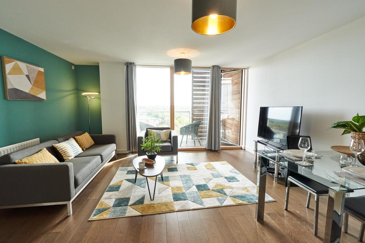 Shortstaymk Vizion Apartments, With Free Superfast Wi-Fi, Parking, Sky Sports And Movies Milton Keynes Exteriér fotografie