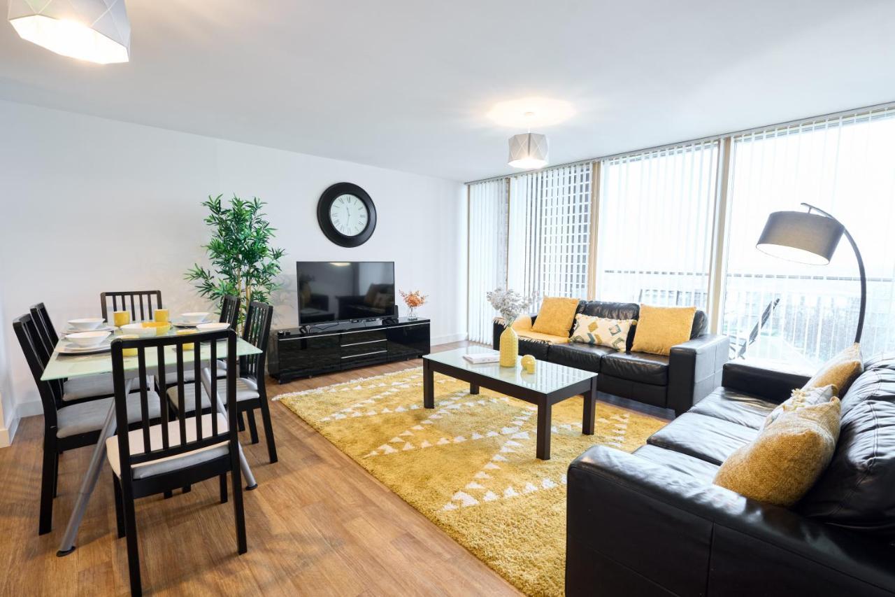 Shortstaymk Vizion Apartments, With Free Superfast Wi-Fi, Parking, Sky Sports And Movies Milton Keynes Exteriér fotografie